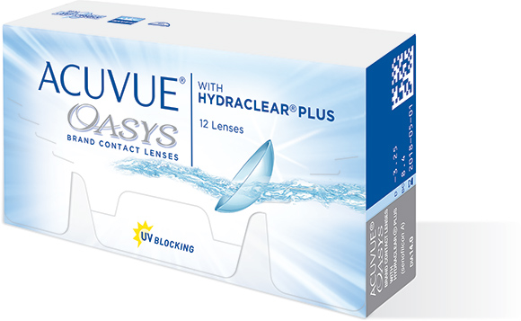 ACUVUE® OASYS with HYDRACLEAR® PLUS 12-pack