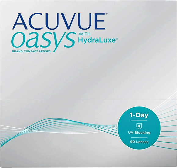 ACUVUE® OASYS 1-Day with HydraLuxe™ 90-pack